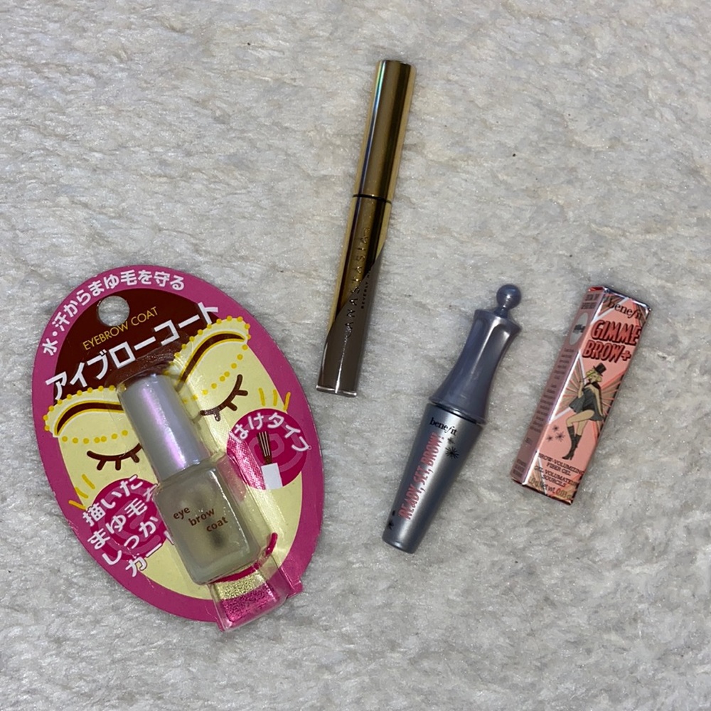 BNIB Set of 4 Luxury Sephora Anastasia & Benefit Brow Gel